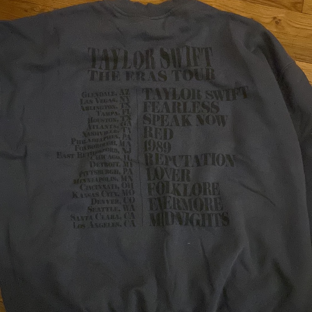 Taylor Swift Eras Tour Sweatshirt - Picture 3 of 3